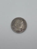 1897-S Barber Dime 90% Silver 10C San Francisco Mint U.S. Coin