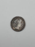 1894 Barber Dime 90% Silver 10C Philadelphia Mint U.S. Coin
