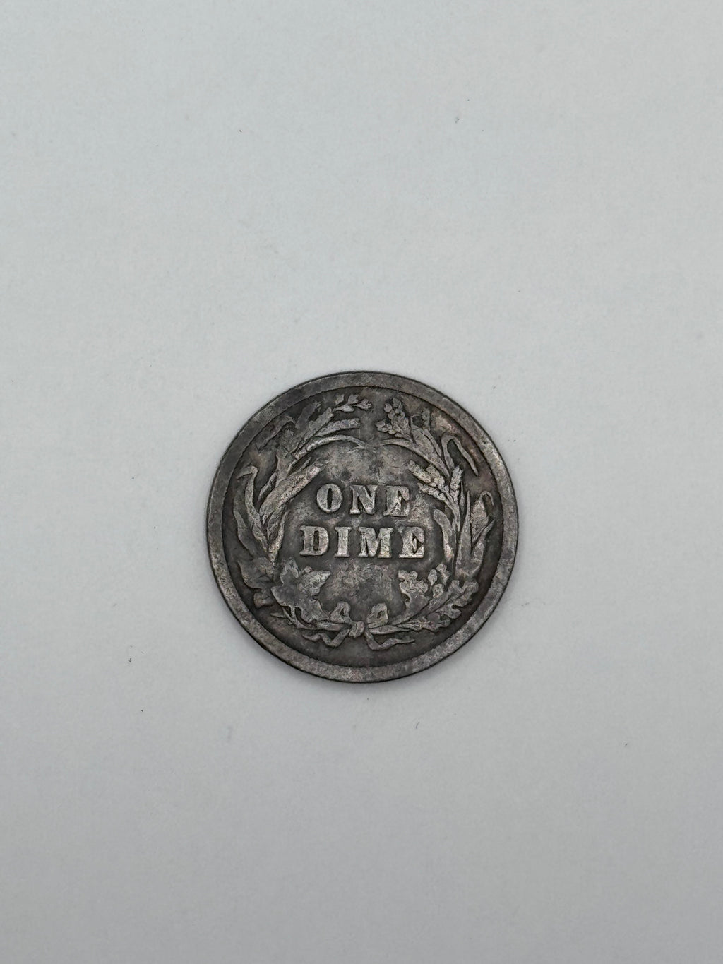 1894 Barber Dime 90% Silver 10C Philadelphia Mint U.S. Coin