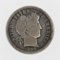1899-O Barber Silver Dime 10C New Orleans Mint U.S. 90% Silver Coin
