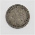 1907-D Barber Silver Dime 10C Denver Mint U.S. 90% Silver Coin