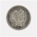 1906-S Barber Silver Dime 10C San Francisco Mint U.S. 90% Silver Coin