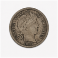 1907-S Barber Silver Dime 10C San Francisco Mint U.S. 90% Silver Coin
