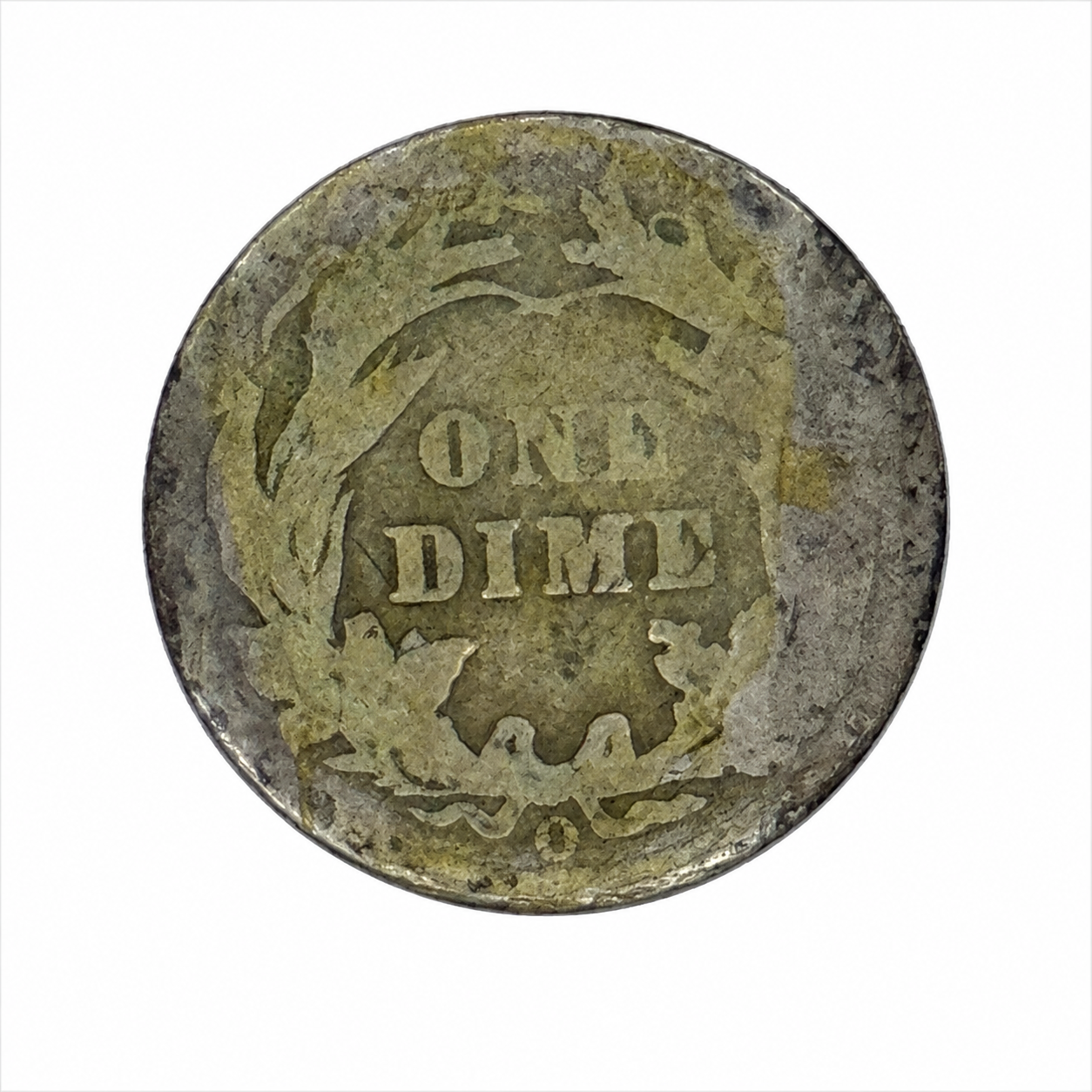1902-O Barber Silver Dime - New Orleans Mint - U.S. 90% Silver 10C Coin