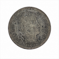 1902-O Barber Silver Dime - New Orleans Mint - U.S. 90% Silver 10C Coin
