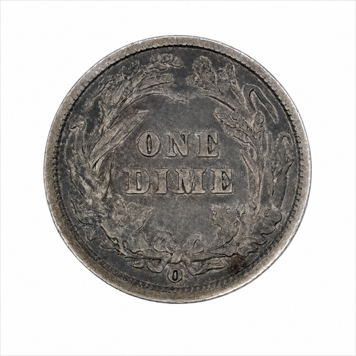 1900-O Barber Silver Dime - New Orleans Mint - U.S. 90% Silver 10C Coin