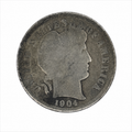 1904 Barber Silver Dime - Mint Mark Unknown - U.S. 90% Silver 10C Coin