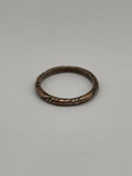 925 Sterling Silver Twisted Carved Band Ring