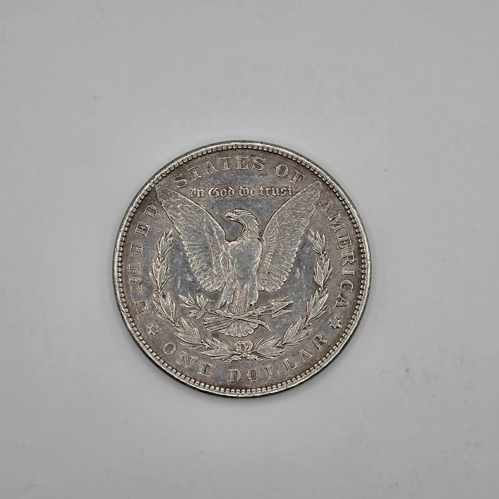 1889-P Morgan Silver Dollar $1 90% Silver Philadelphia US Coin