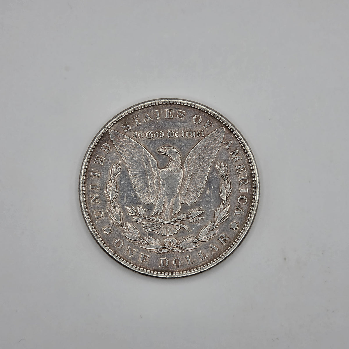 1889-P Morgan Silver Dollar $1 90% Silver Philadelphia US Coin