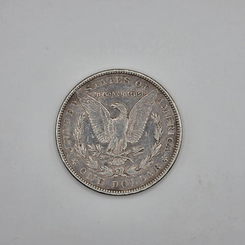 1889-P Morgan Silver Dollar $1 90% Silver Philadelphia US Coin