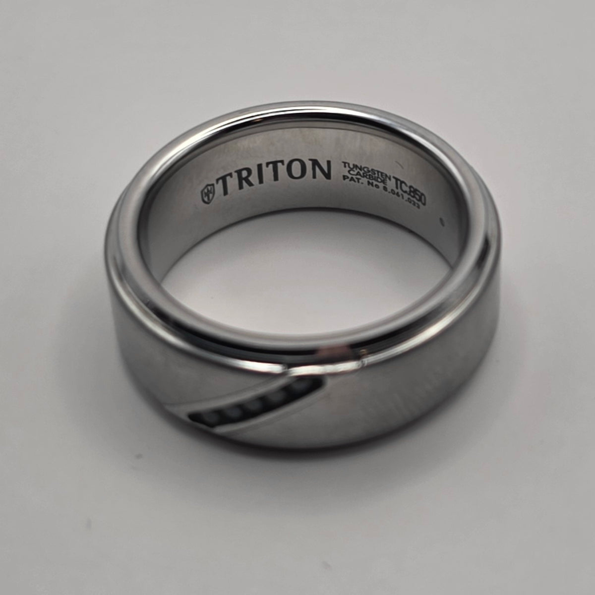 Triton Tungsten Men's Wedding Ring Size 10