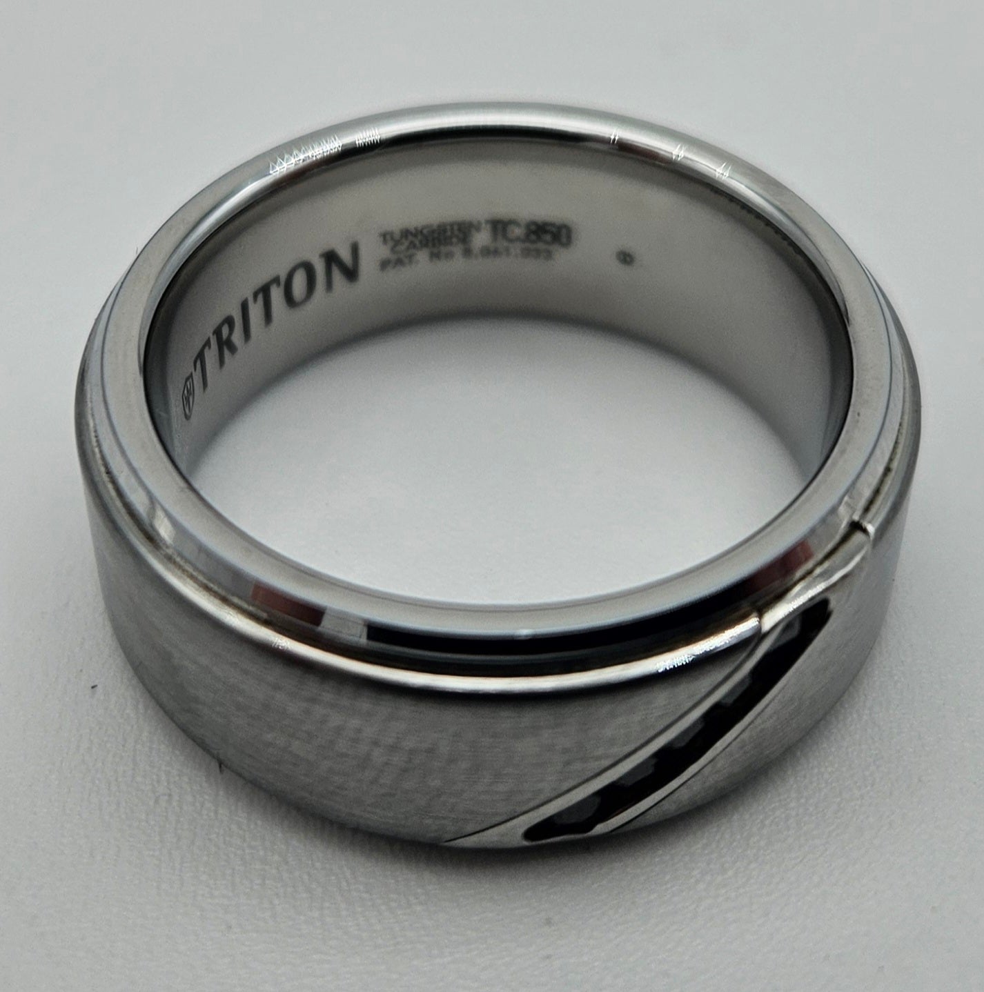 Triton Tungsten Men's Wedding Ring Size 10