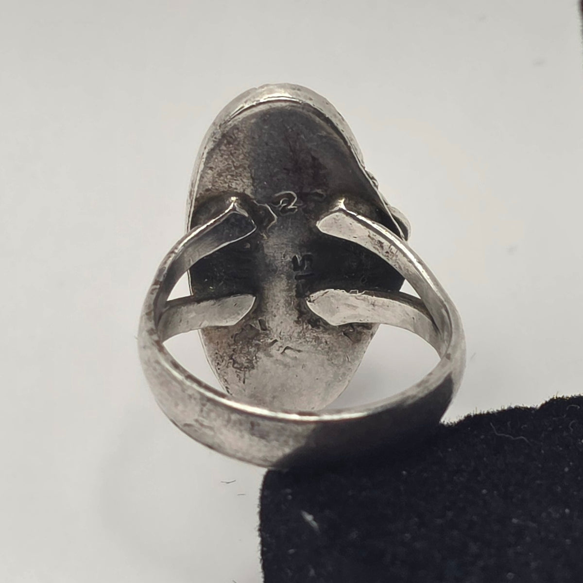 Goldstone Sterling Silver 925 Navajo Ring Size 7