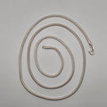 925 Sterling Silver 30" Round Snake Chain Necklace 2.3mm Heavy 22.74g