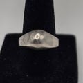 Vintage 1980s Taxco Mexico TF-05 925 Sterling Silver Modernist Ring Size 8 6.66g