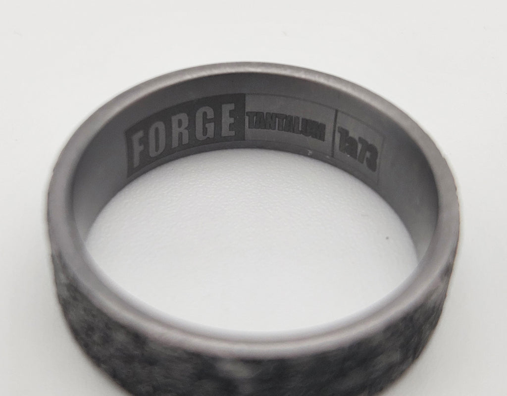 Forge Tantalum Ta73 Stonewall Men's Wedding Band Size 11