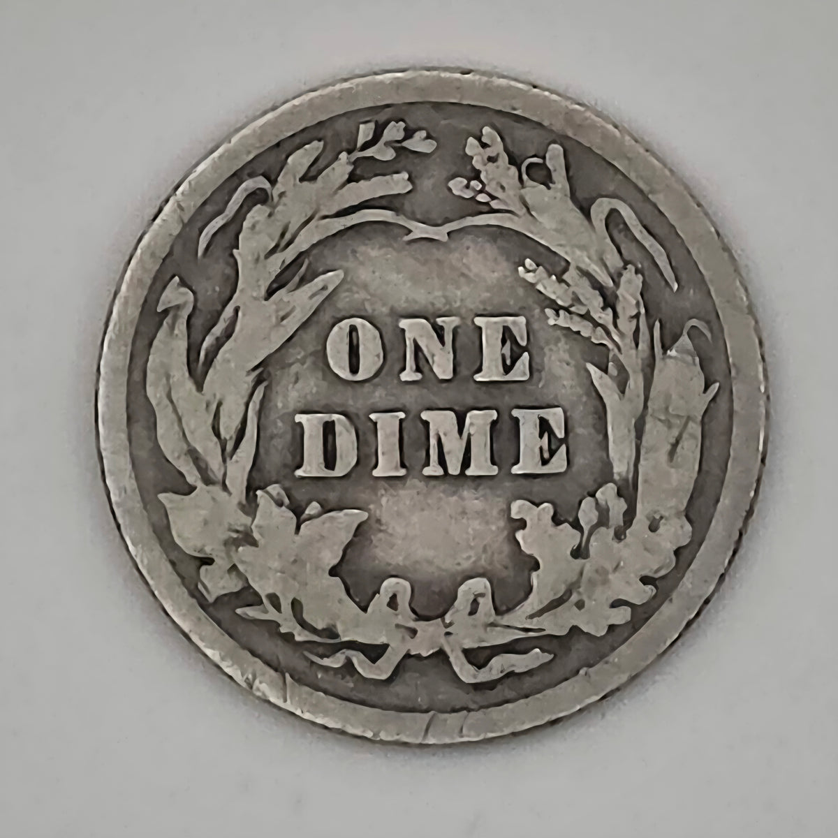 1910 Barber Dime 90% Silver Philadelphia Mint U.S. Coin
