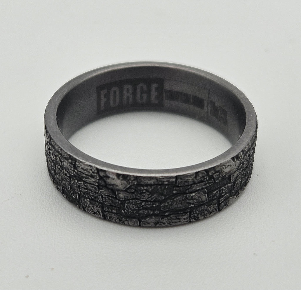 Forge Tantalum Ta73 Stonewall Men's Wedding Band Size 11