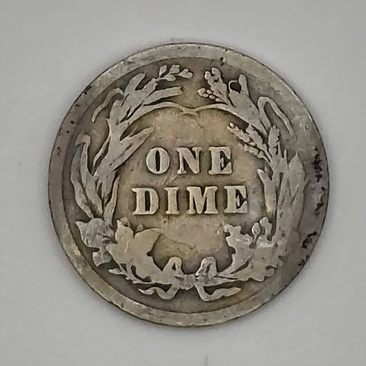 1909 Barber Dime 90% Silver Philadelphia Mint U.S. Coin