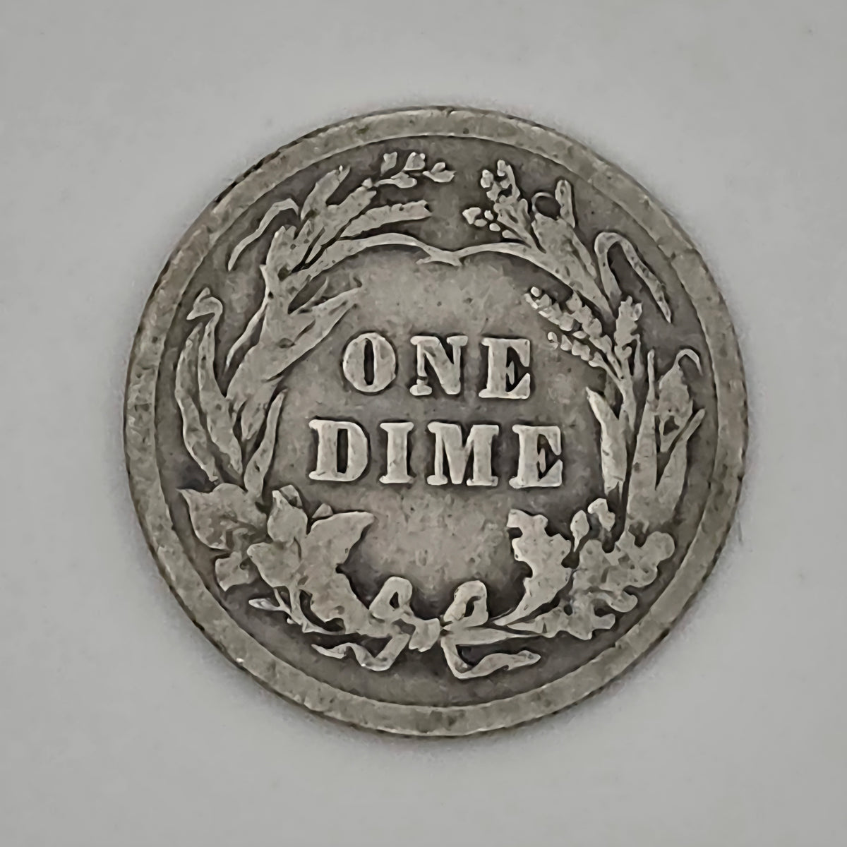 1913 Barber Dime 90% Silver Philadelphia Mint Vintage US Coin