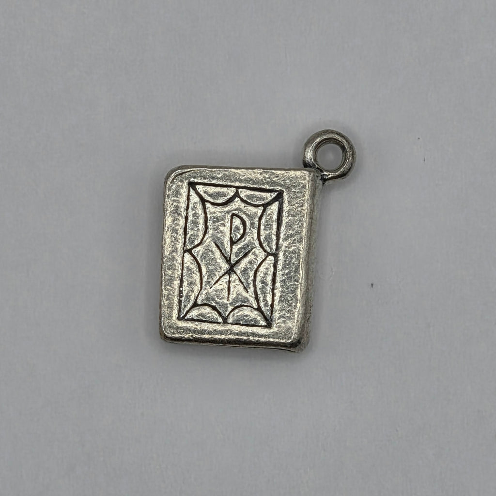 925 Sterling Silver Holy Bible Book Charm Pendant