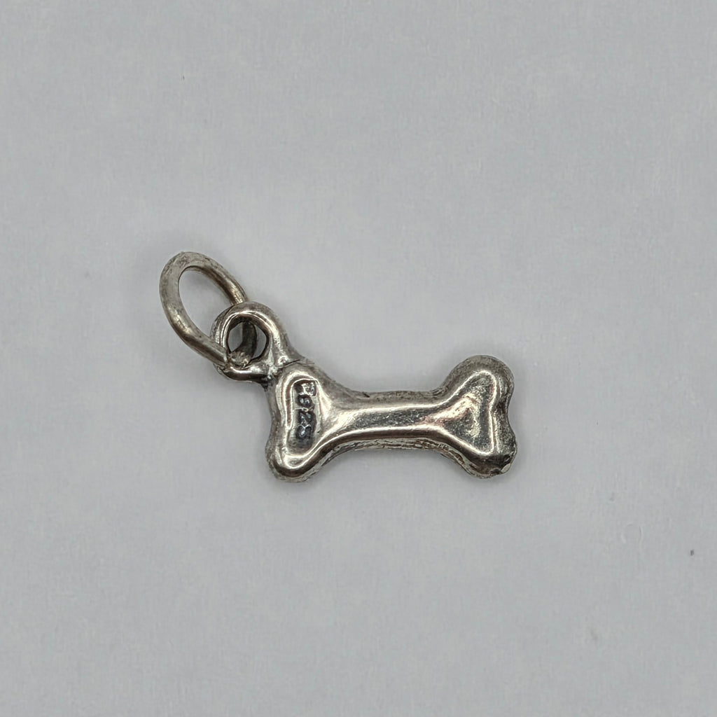 925 Sterling Silver Dog Bone Charm Pendant