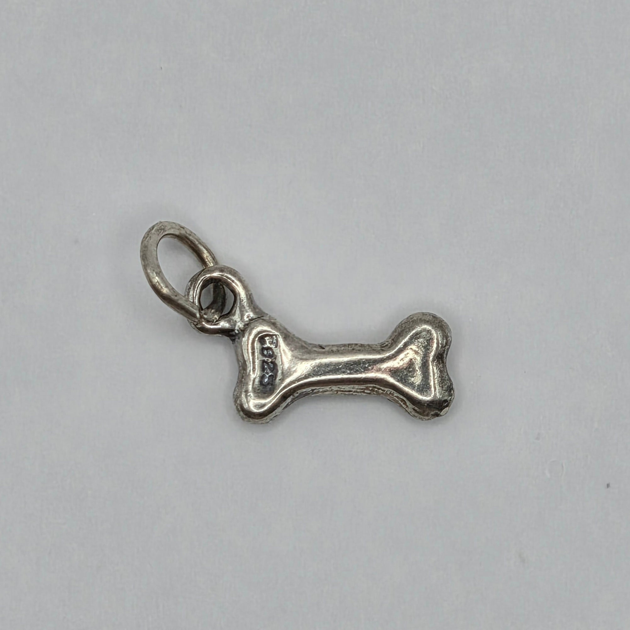 925 Sterling Silver Dog Bone Charm Pendant